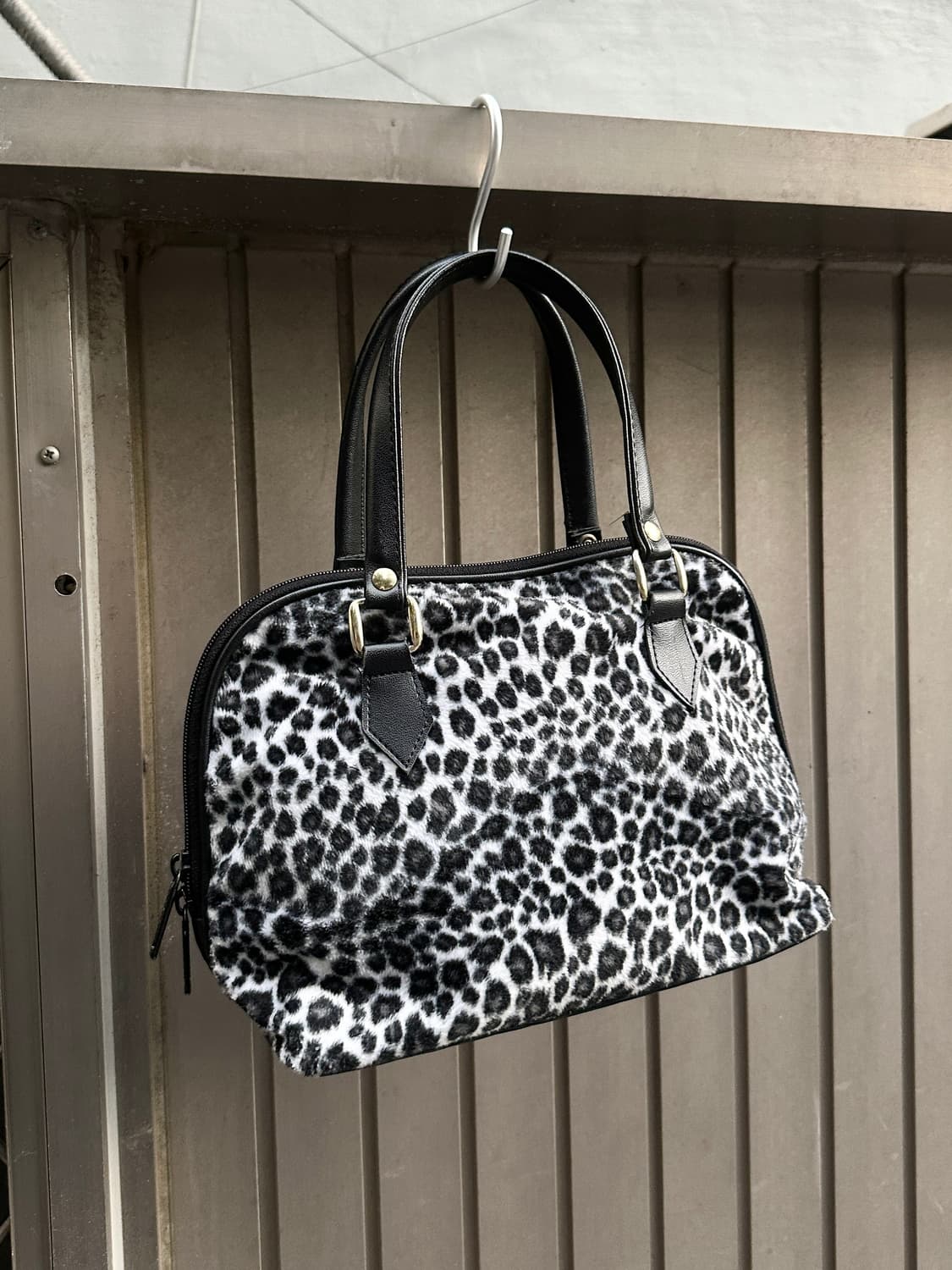 Vintage leopard fur bag 상품이미지1