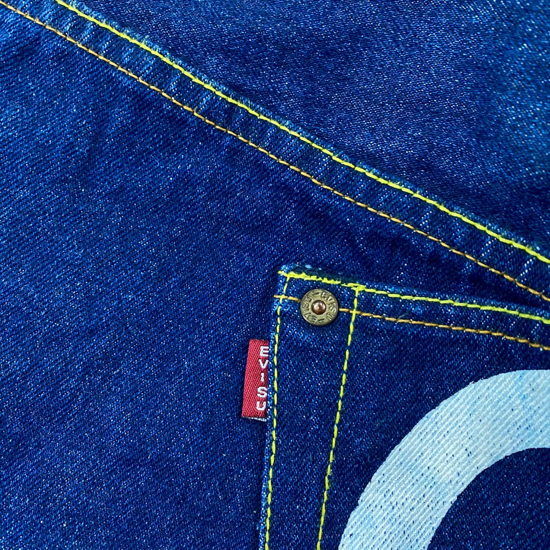 에비수 일판 멀티 스트레이트 데님 진 (28) 상품이미지8