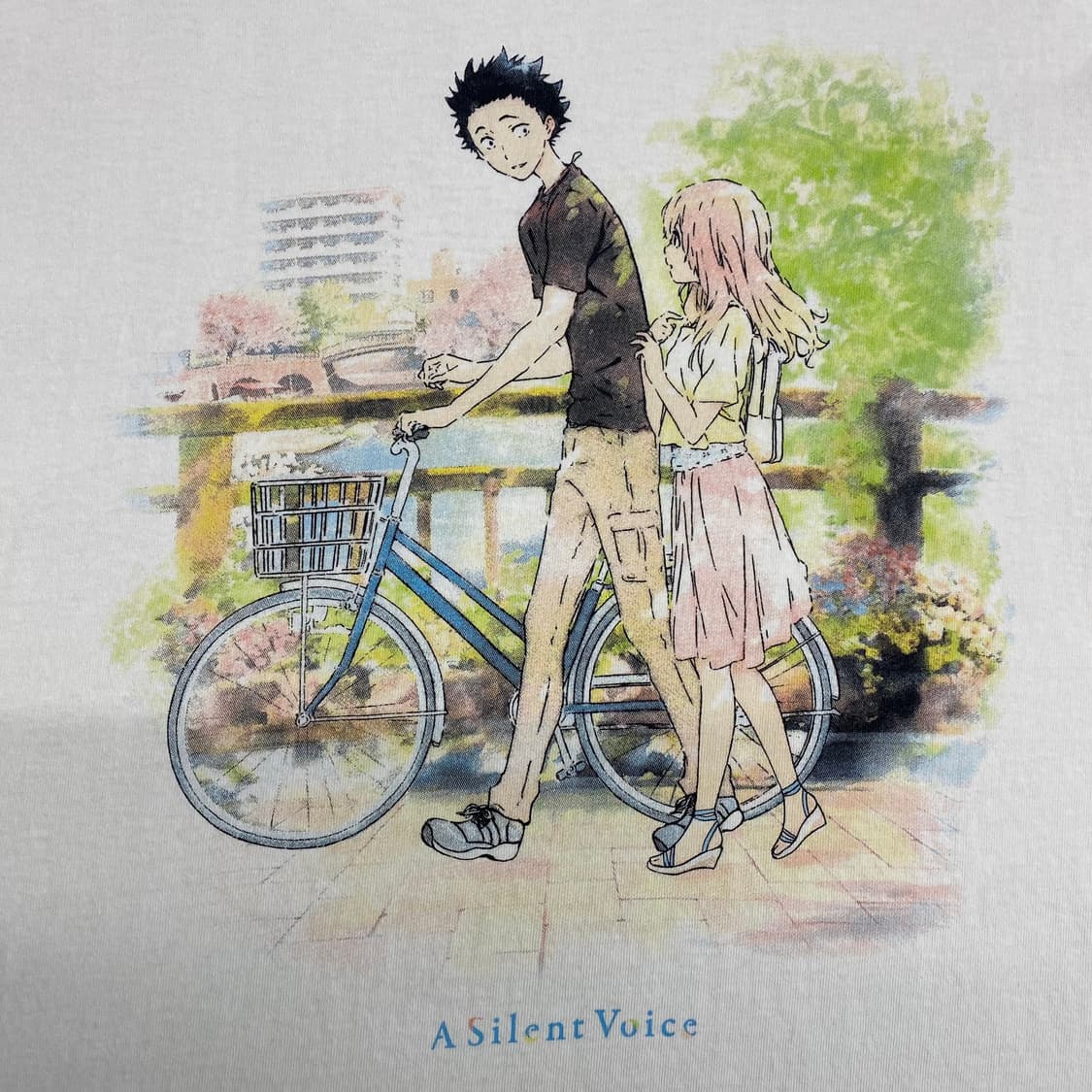 목소리의형태 부틀렉 애니메이션 티셔츠 상품이미지4