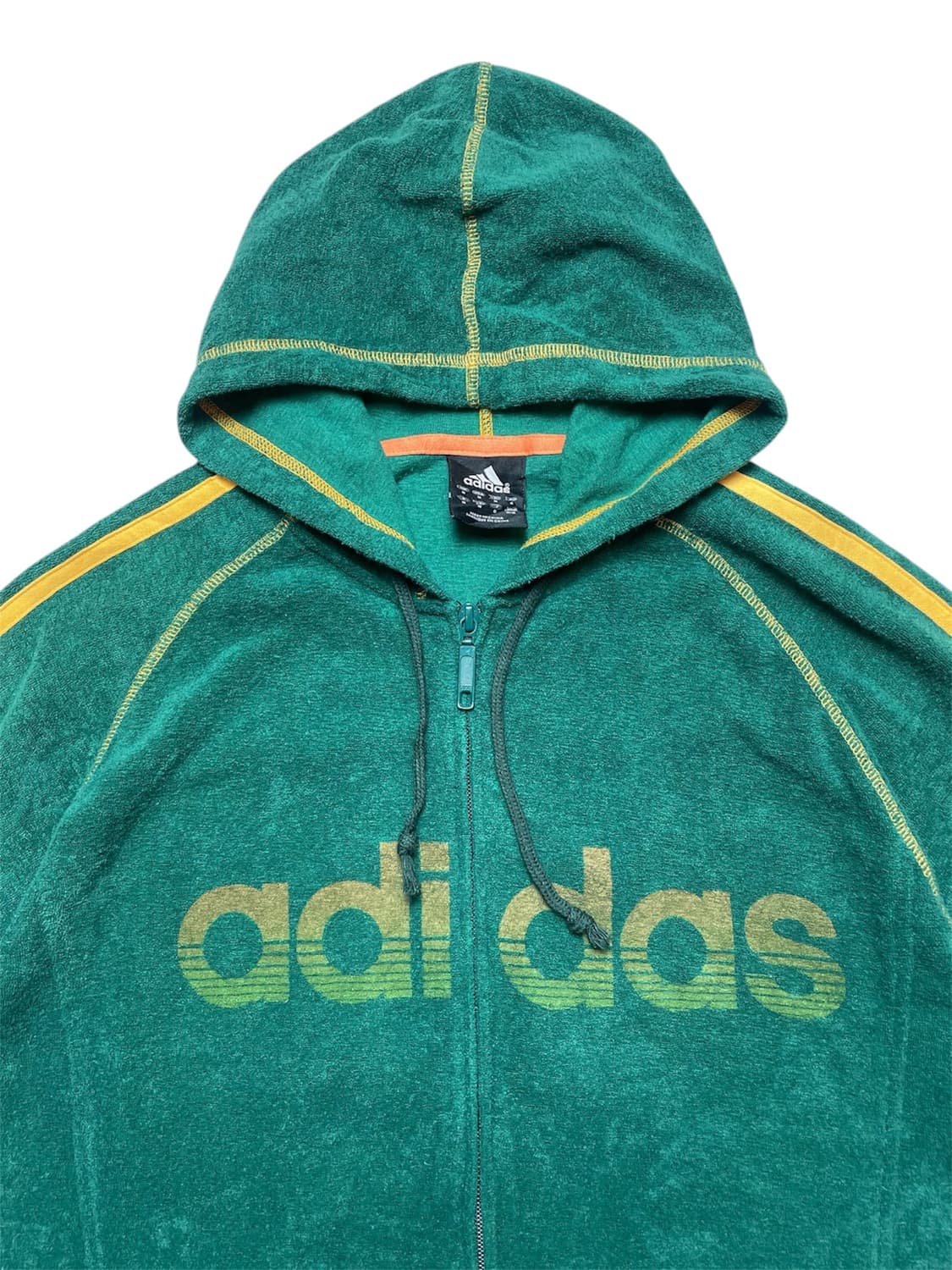 00’s 아디다스 반팔 후드집업  상품이미지2