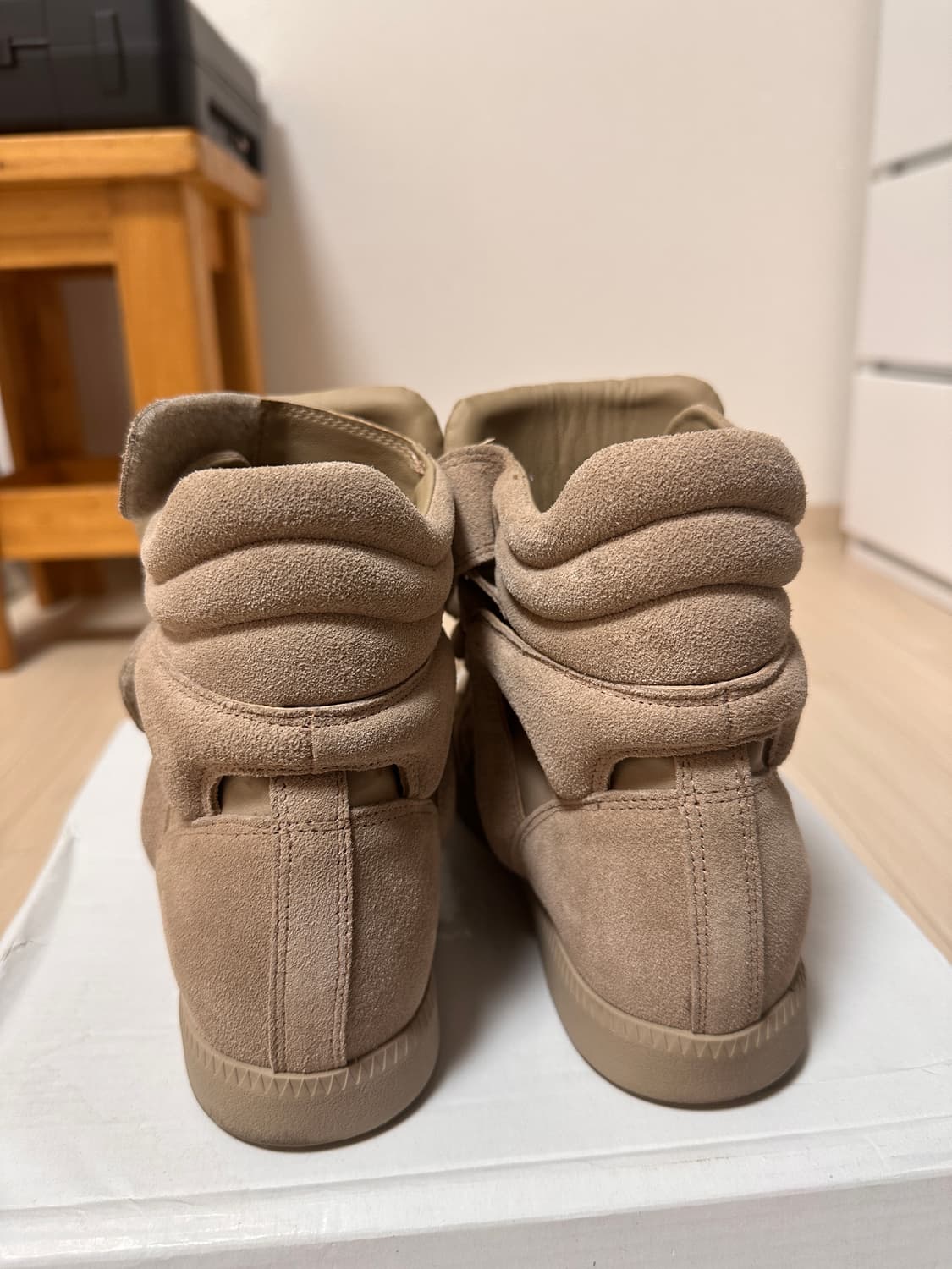 이자벨마랑st 소가죽 스웨이드 하이탑 스니커즈 상품이미지5