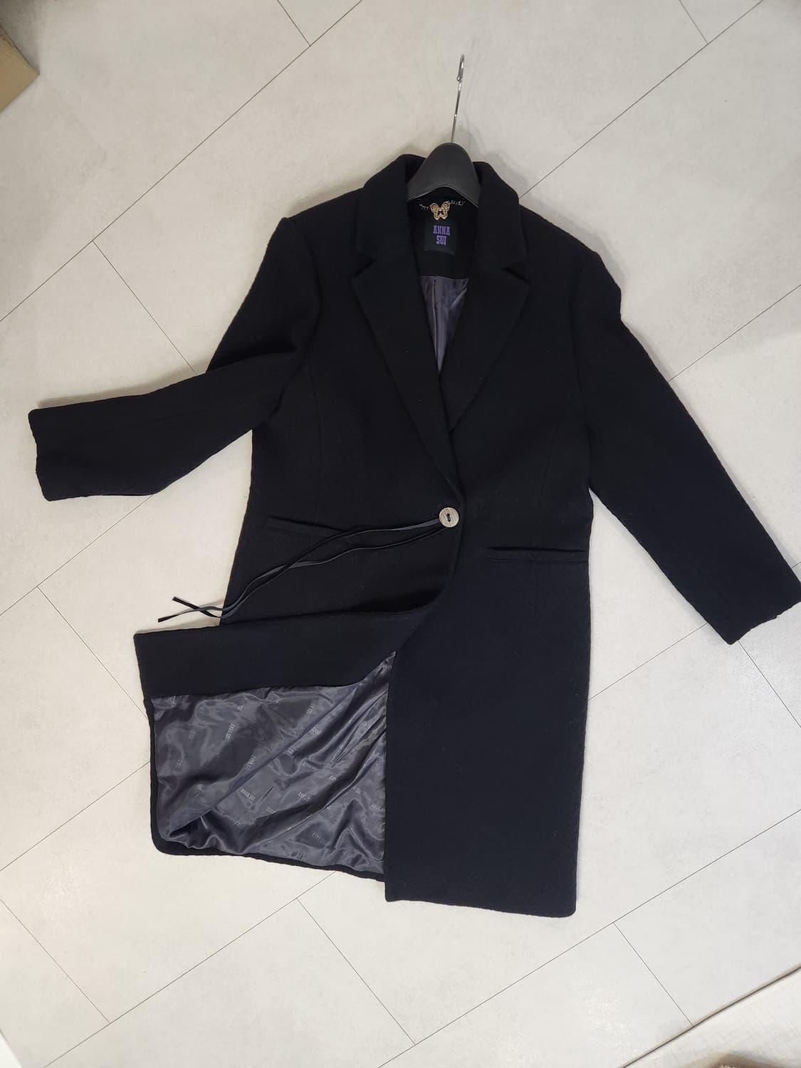 안나수이 울100 롱코트 상품이미지10