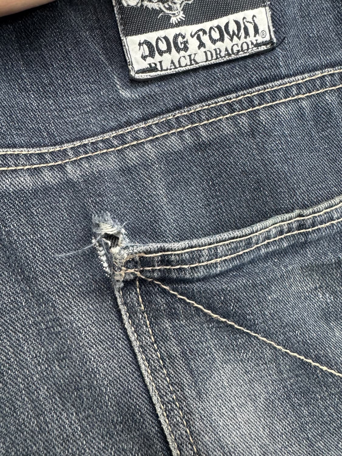 도그타운 블랙 드래곤 데님 카펜터 팬츠 상품이미지7
