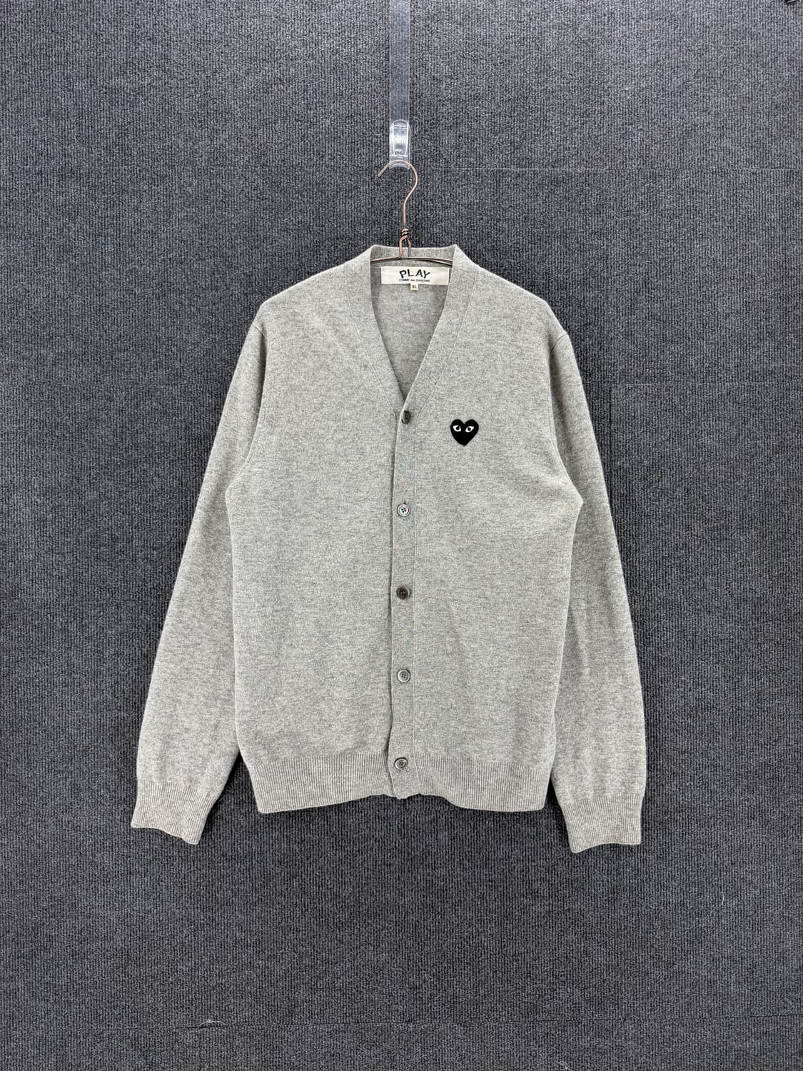 꼼데가르송 플레이 울 가디건 상품이미지1