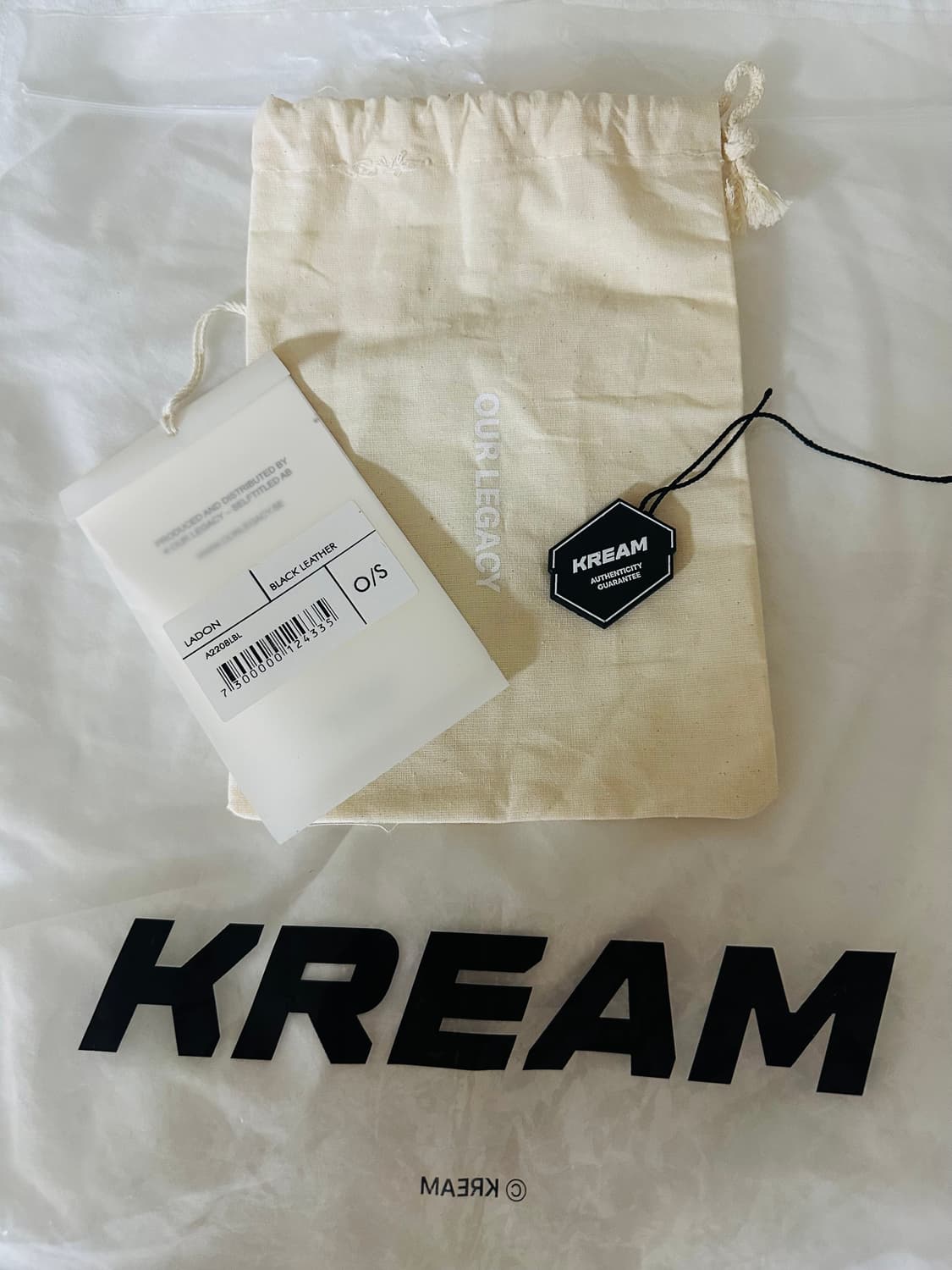 Our legacy 라돈 레더 키체인(블랙) 풀구성 상품이미지2