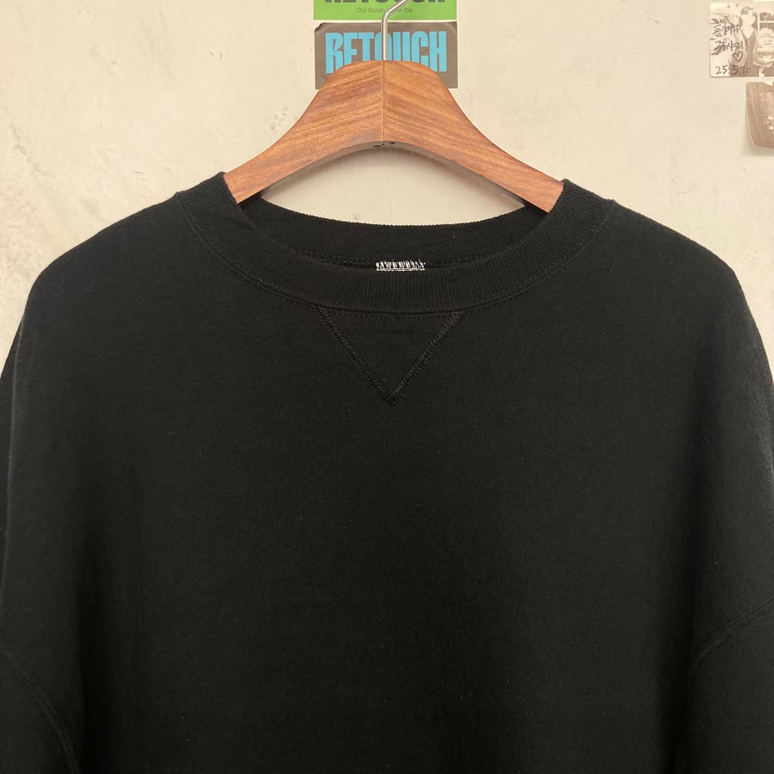 90‘s 러셀 블랙 스웻셔츠(Made in USA) 상품이미지2