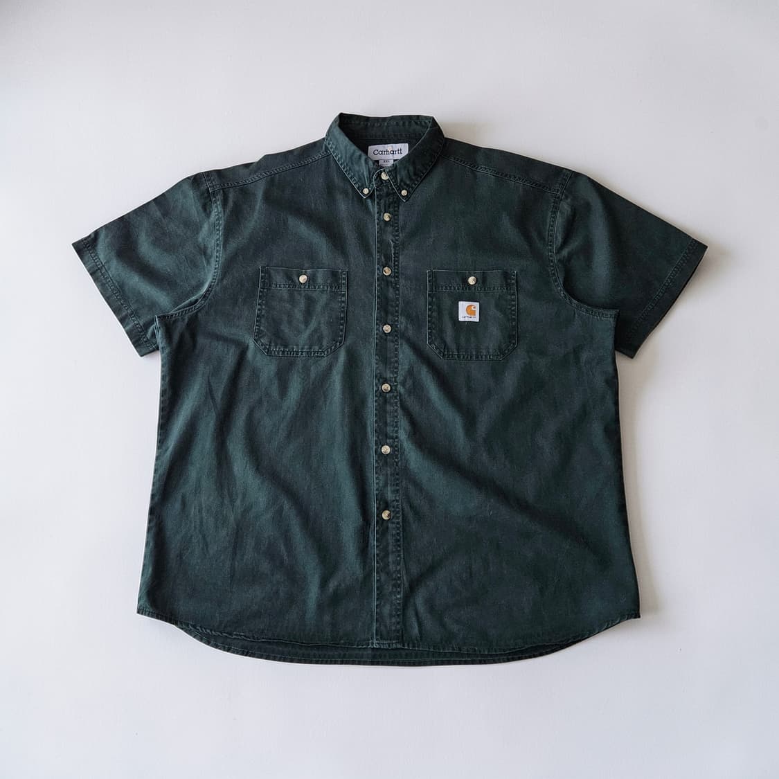 칼하트 면 오버핏 긴팔셔츠 XXL 상품이미지1