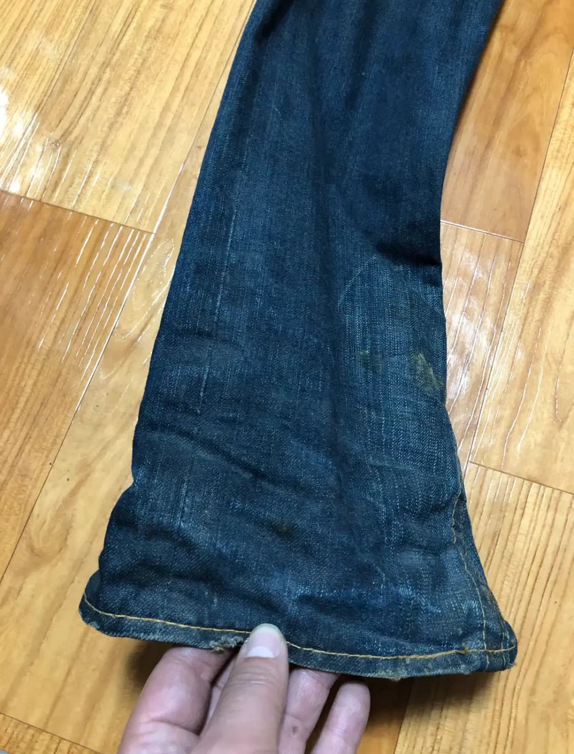 LEVIS RED 리바이스 레드 03/SS 오일워싱 멕시칸 부츠컷 데님 상품이미지2