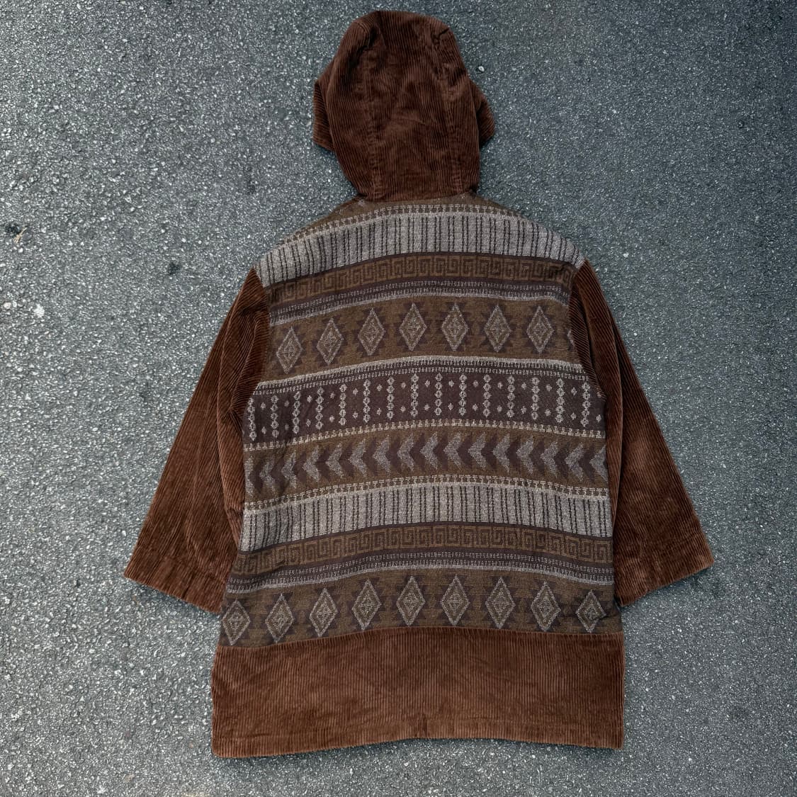 코듀로이 패턴 자켓 브라운 상품이미지2