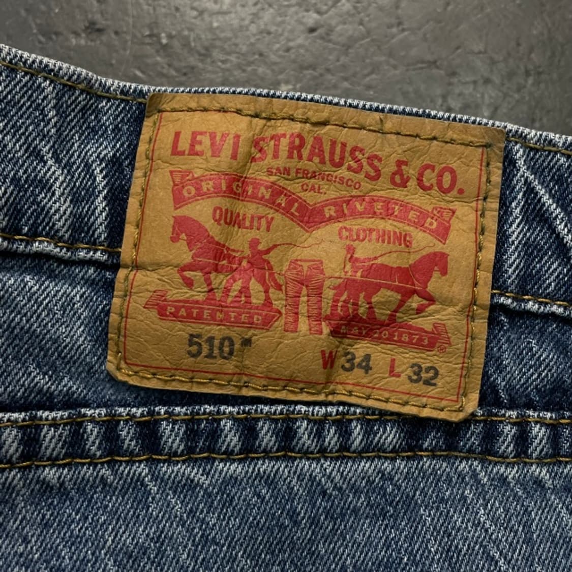 34 리바이스 510 청바지 상품이미지6