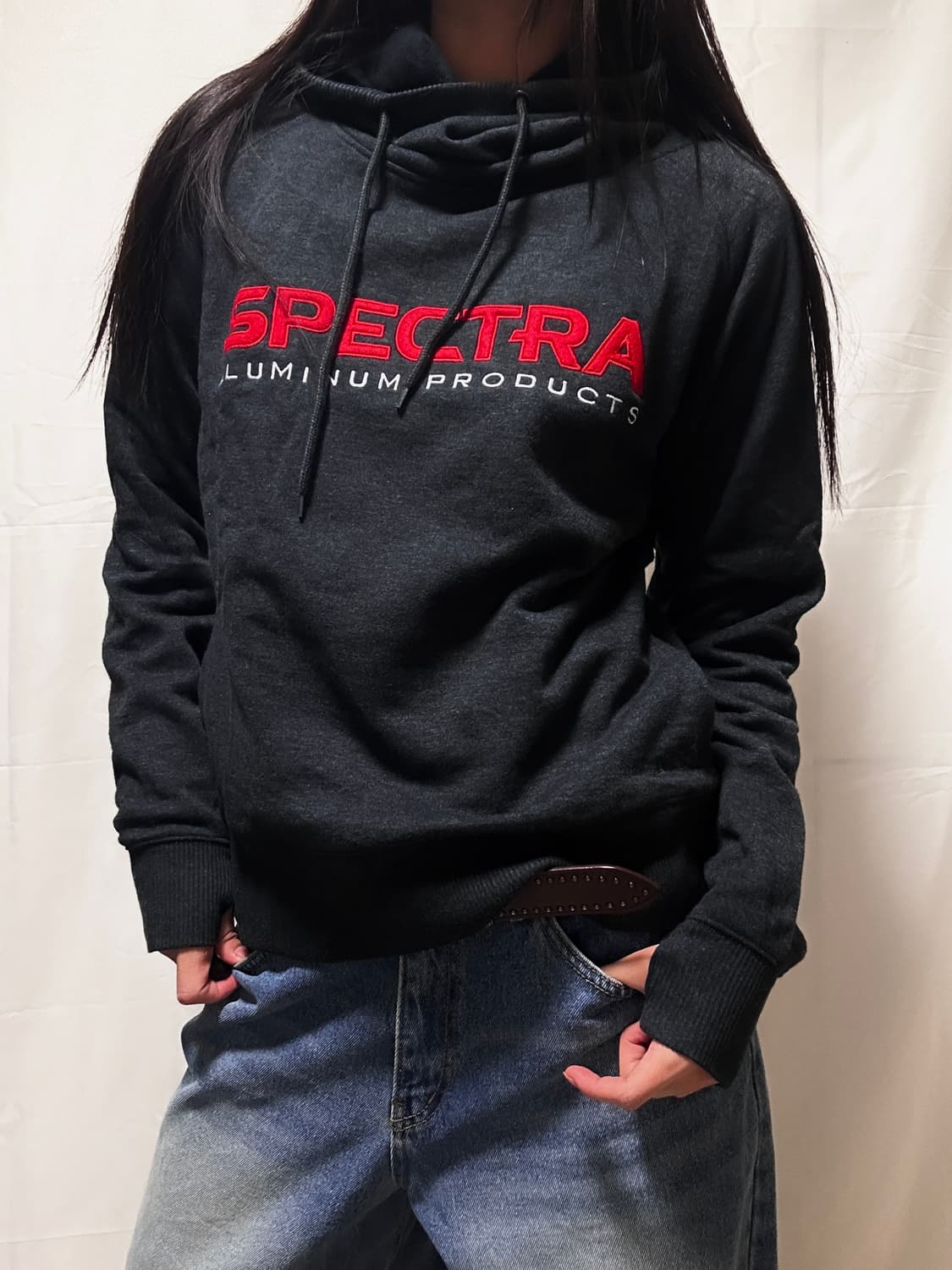 빈티지 레터링 후드티 상품이미지1