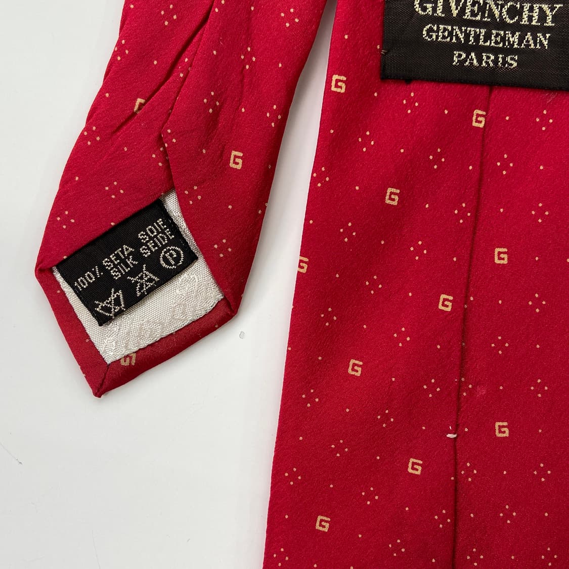 지방시 모노그램 정품 명품넥타이 (GIVENCHY)8.2cm 상품이미지6