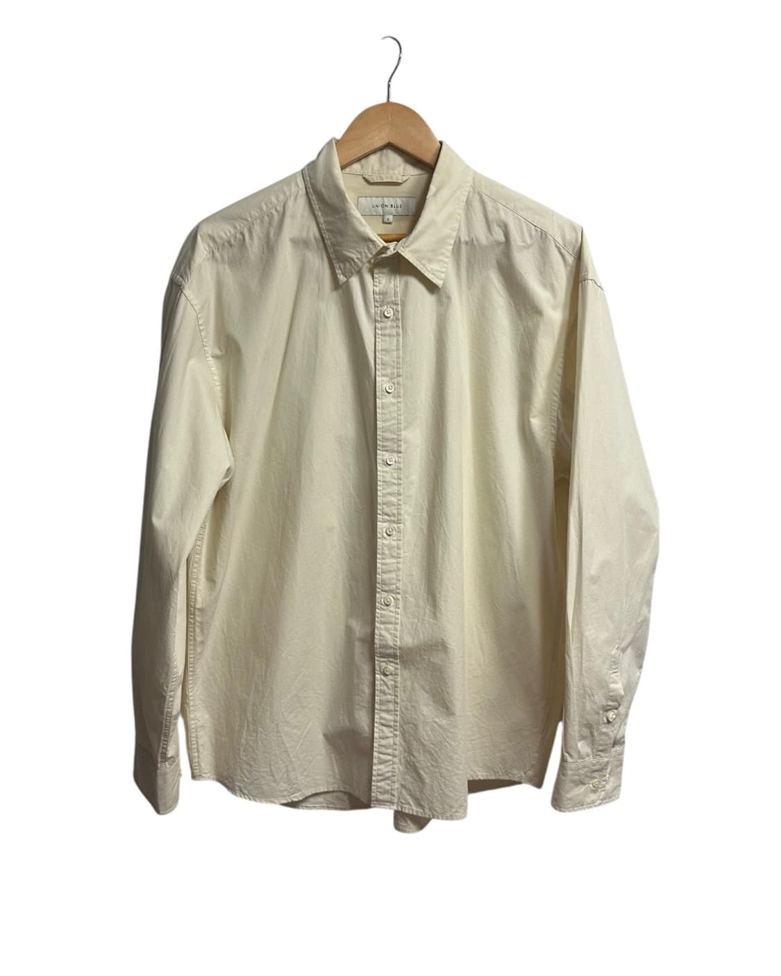 유니온블루 런트리 코튼 셔츠 레몬 L size 상품이미지1