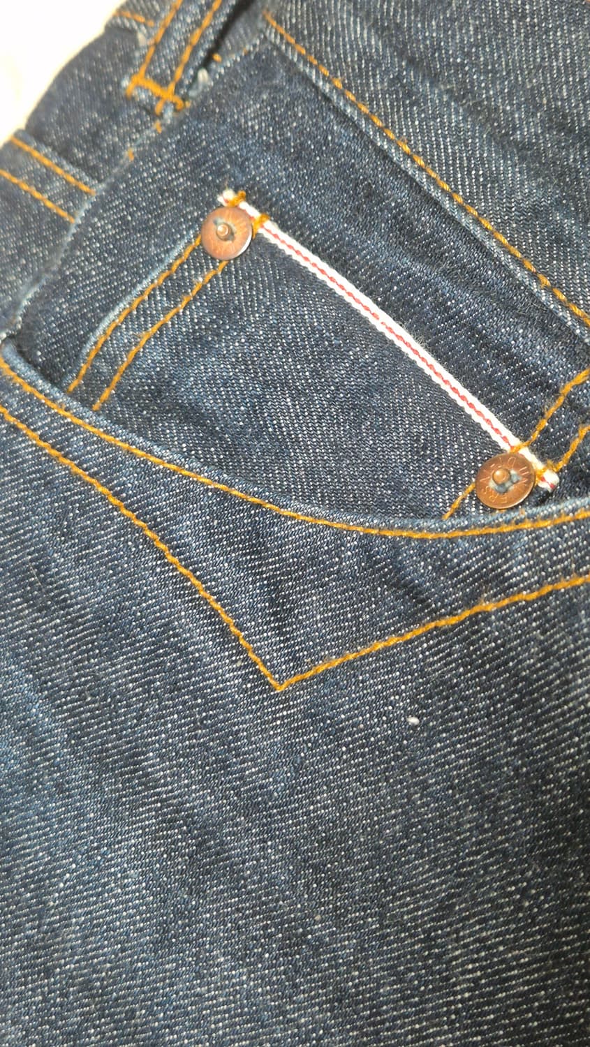 부기 홀리데이 셀비지 데님팬츠 상품이미지4