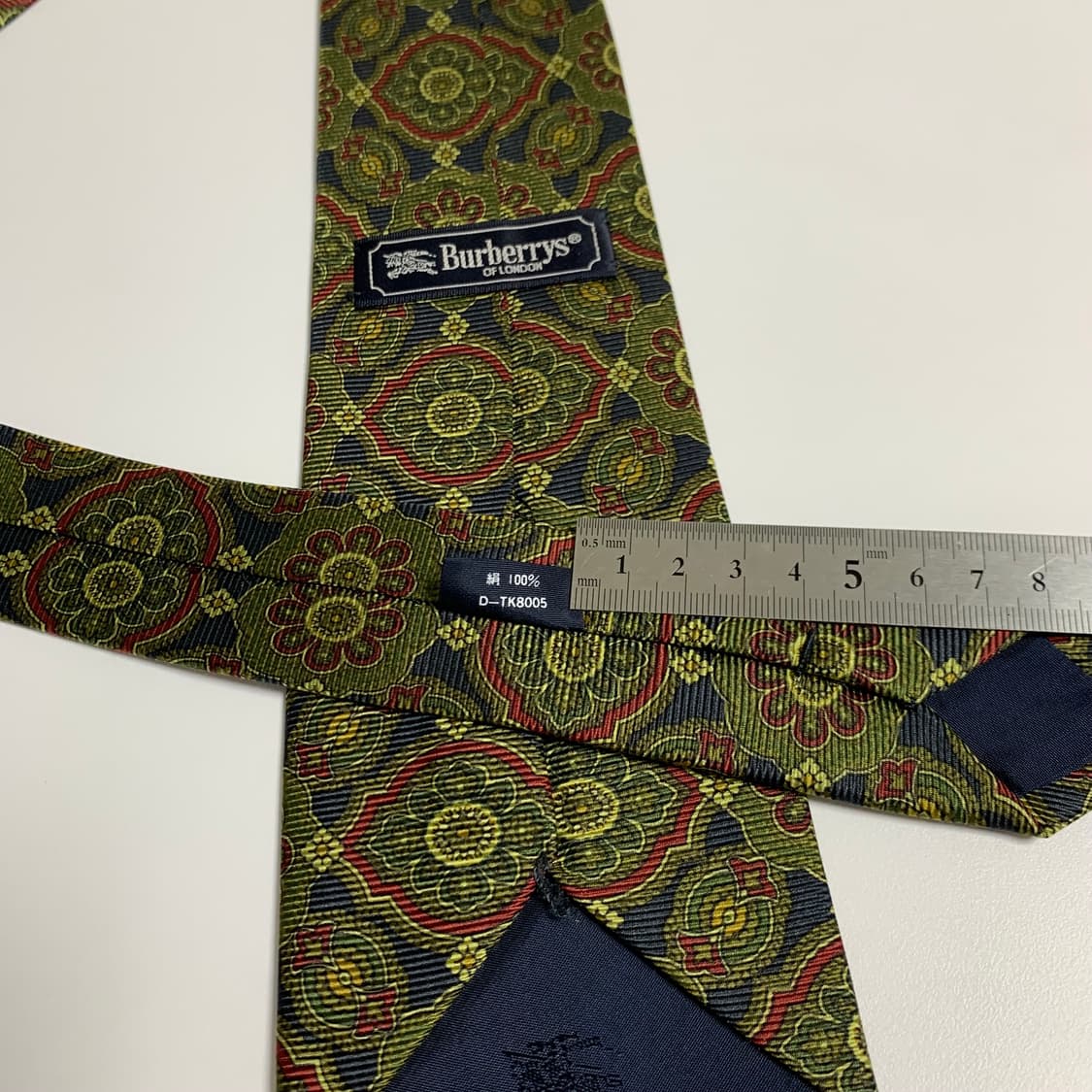 버버리(BURBERRY) 최상급 명품넥타이 A+등급 8.7cm 상품이미지7