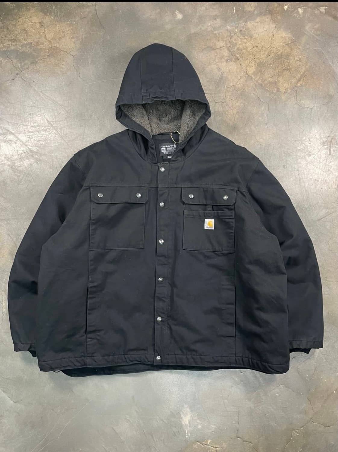 5XL) 칼하트 발렛 쉐르파 후드 워크 자켓 팝니다 상품이미지1