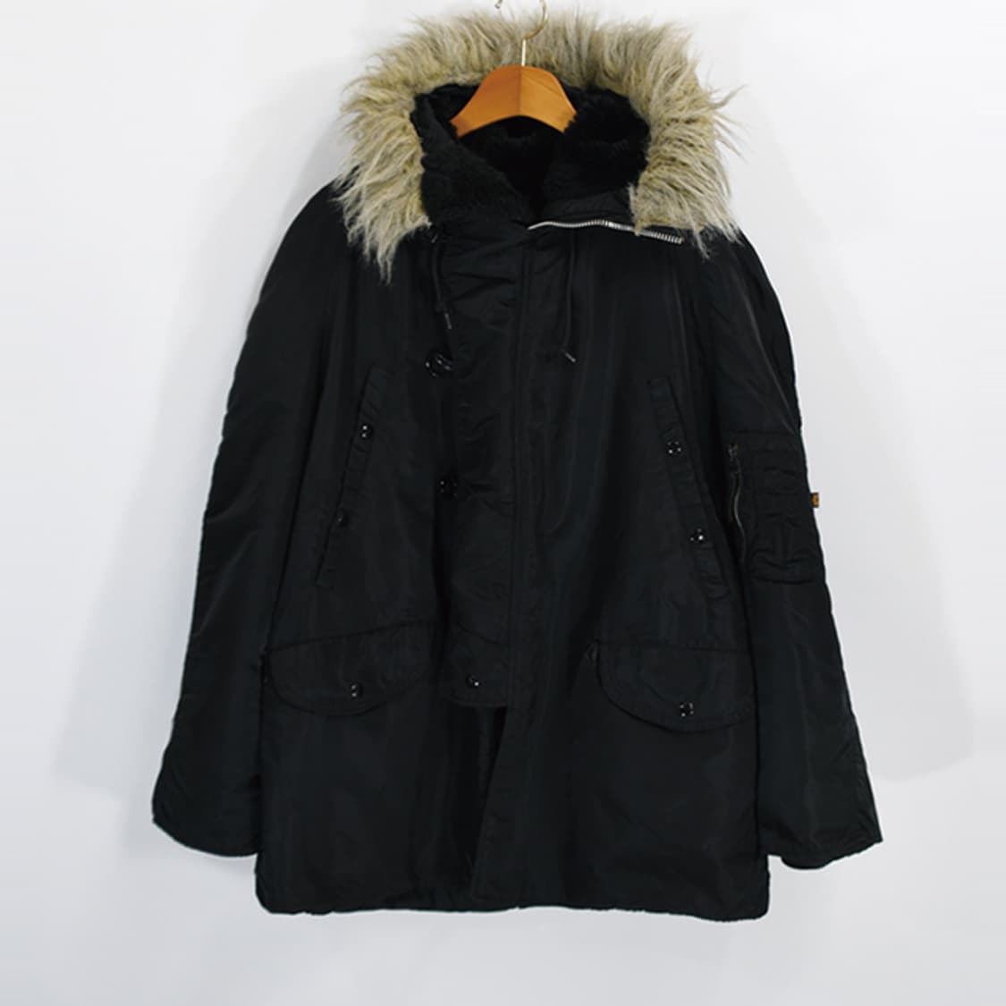 made in USA Alpha Industries N-3B파카 상품이미지1
