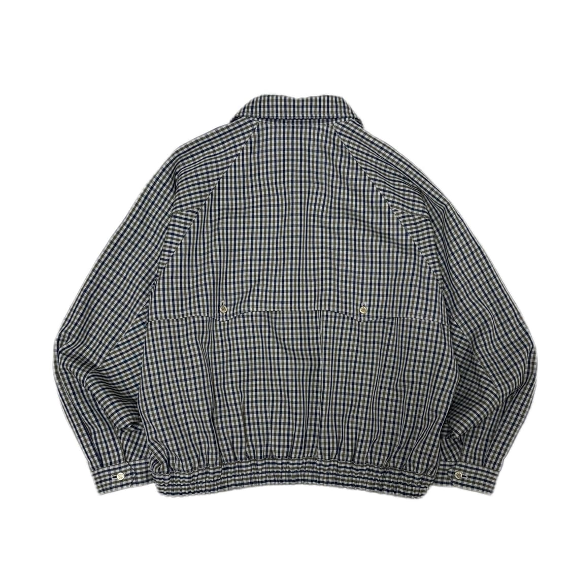 Aquascutum 아쿠아스쿠텀 노바체크 블루종자켓 상품이미지5