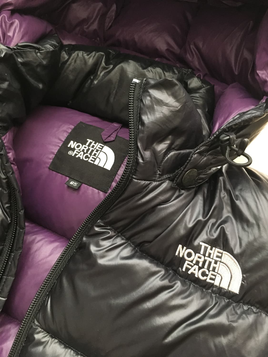 (85) 노스페이스 700 메트로 퍼텍스 퀸텀 유광 블랙 보라 패딩 상품이미지4