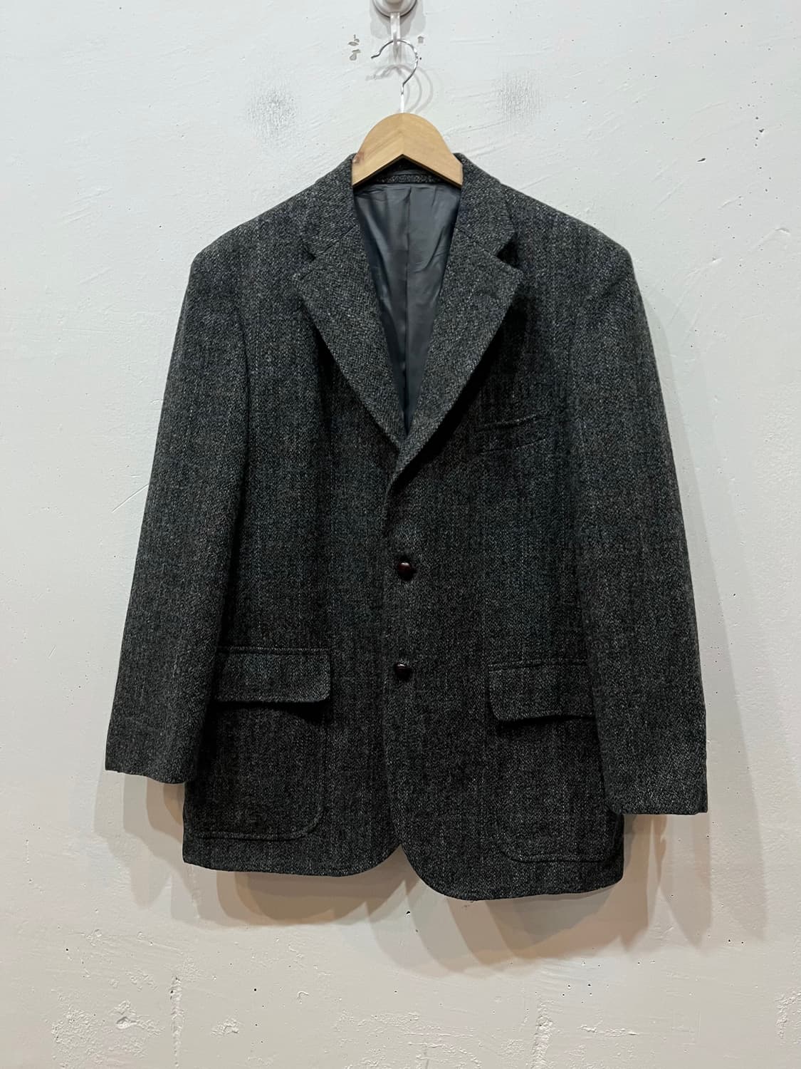 제이프레스 헤리스 트위드 울 블레이저 자켓 Made in JAPAN 상품이미지1