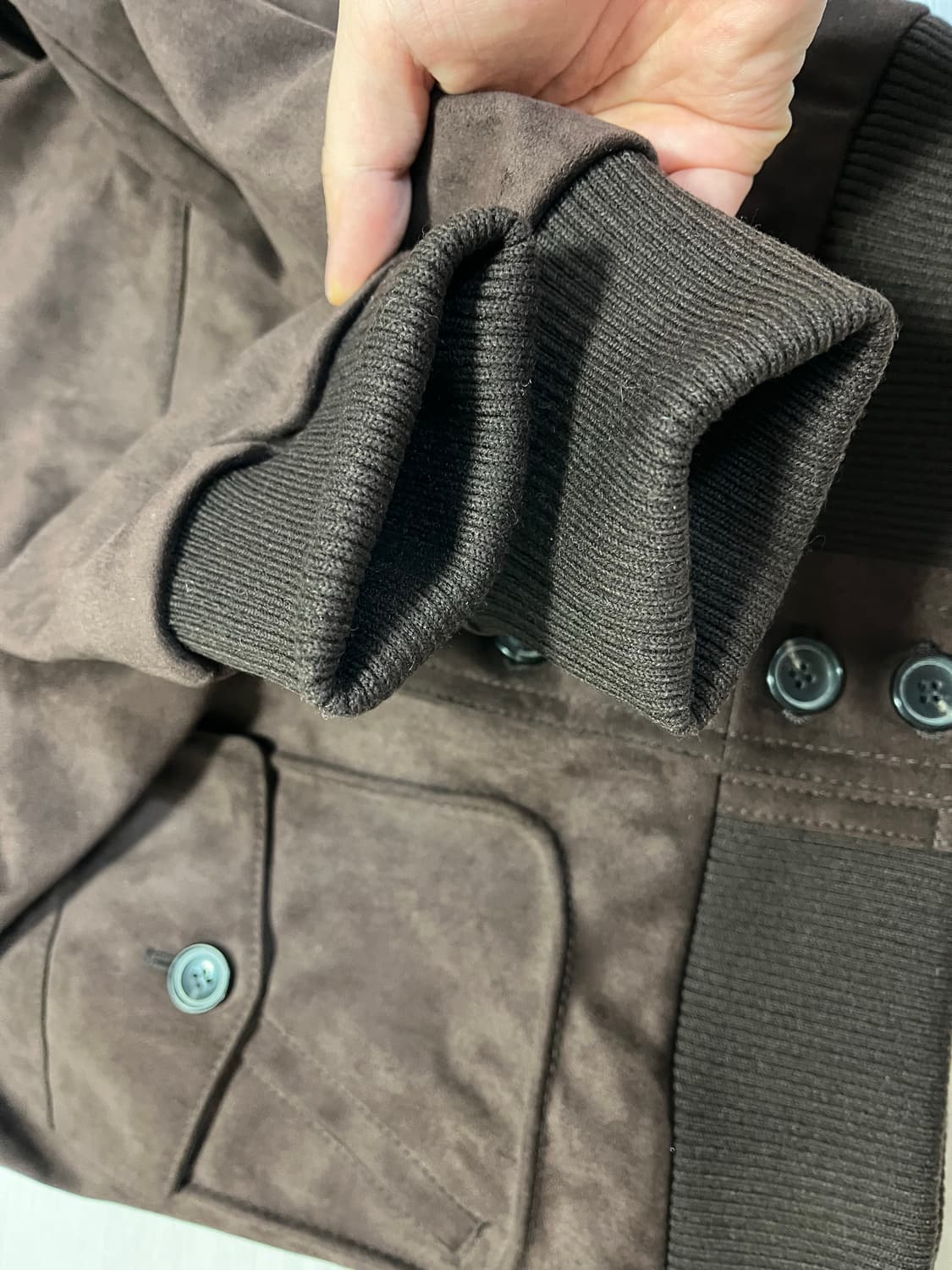 스웨이드 자켓 S 상품이미지3