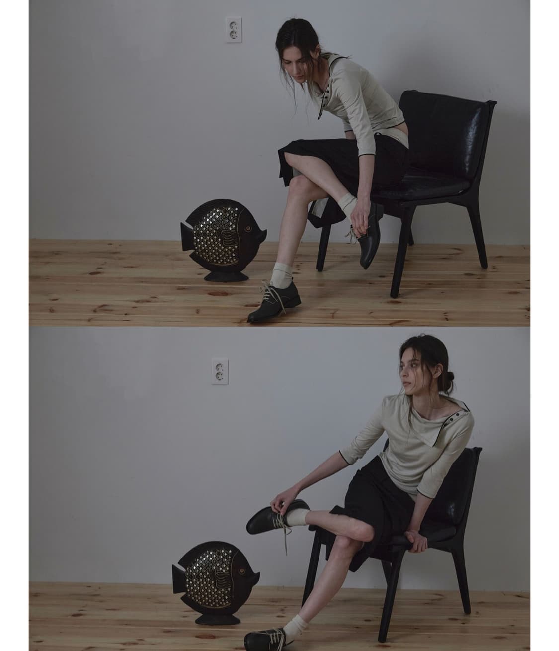 [새상품] 잡화룸 OPEN BUTTON NECK 2.0 / 리포스 상품이미지7