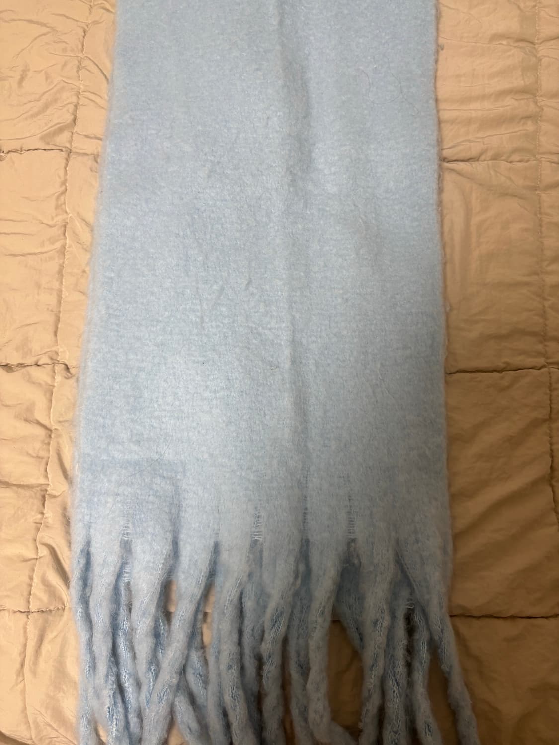 앵브록스 cotton candy muffler blue 카리나 목도리 상품이미지2