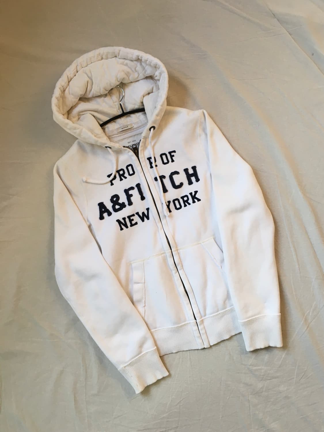 아베크롬비 스펠자수 후드집업 상품이미지3