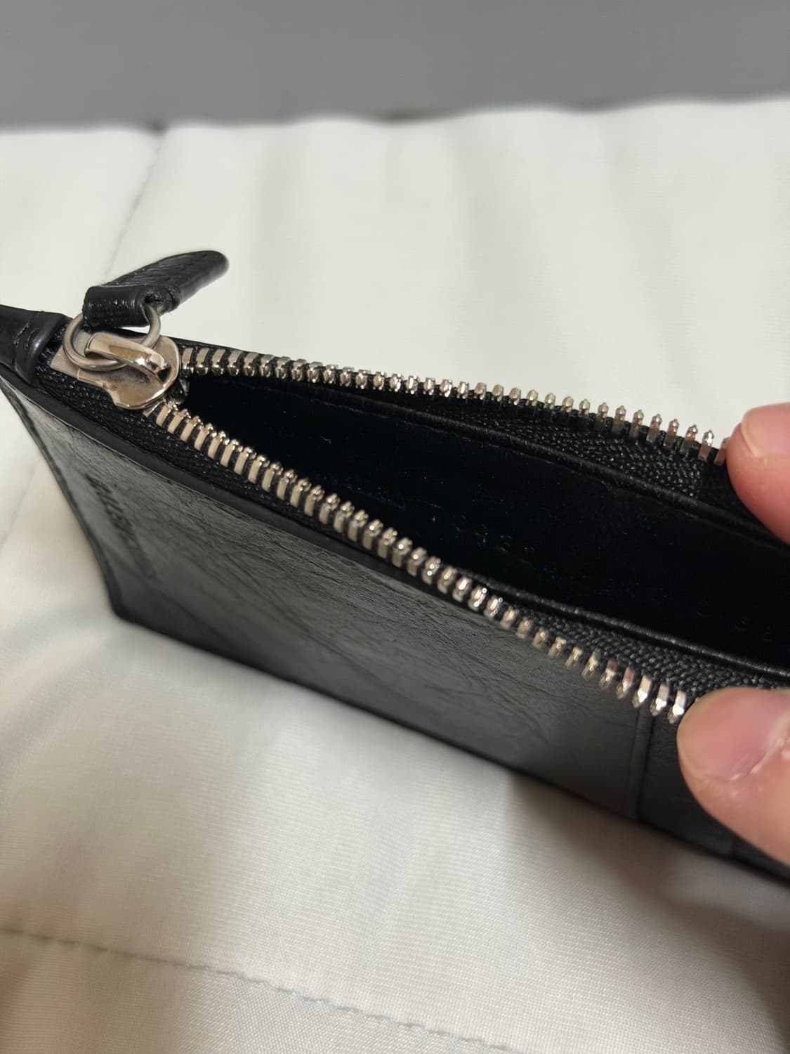 발렌시아가 르 카골 맨 카드 케이스 온 키체인 블랙 상품이미지8