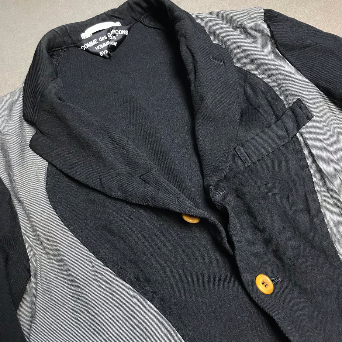 CDGH+ 08ss 폴리 축융 블레이져 자켓 상품이미지4