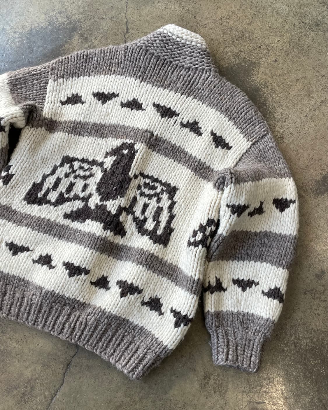 90s KANATA Thunderbird Cowichan 카나타 코위찬 상품이미지7