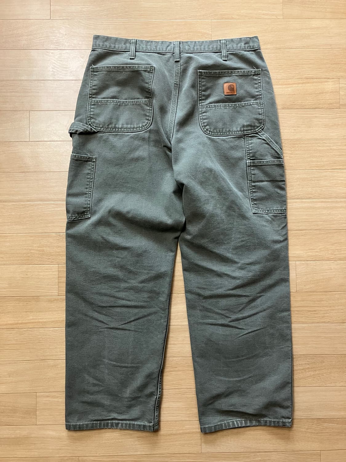 칼하트 싱글니 팬츠 모스그린 상품이미지3