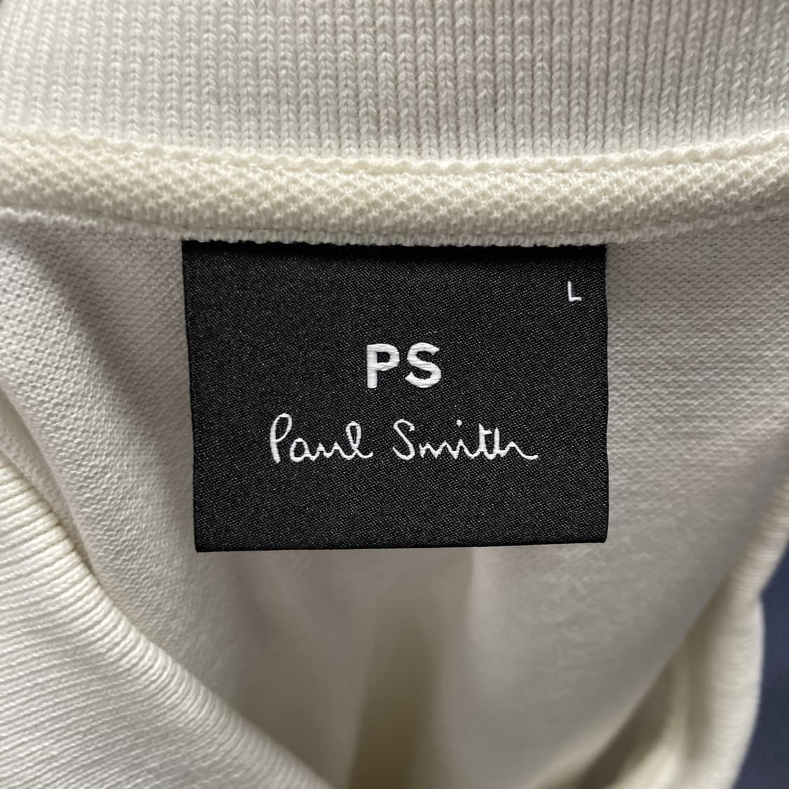 폴스미스 지브라로고 남성폴로 반팔 화이트 L 상품이미지4