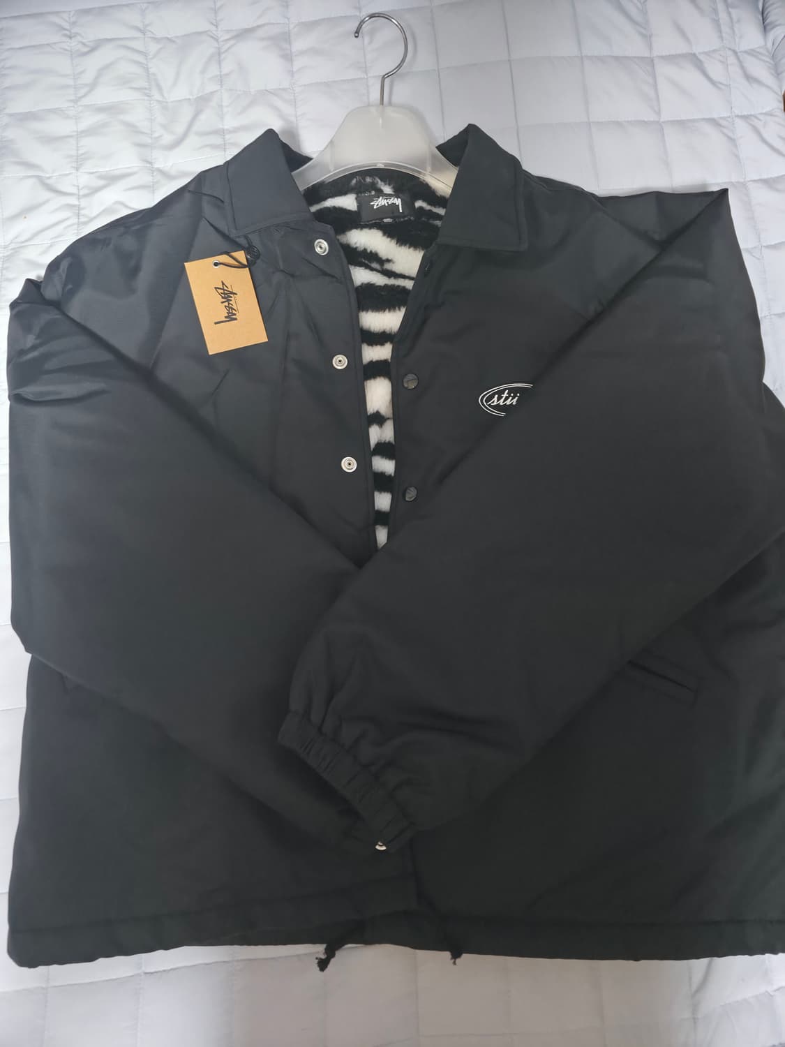 스투시 코치자켓 블랙 xxl 상품이미지2