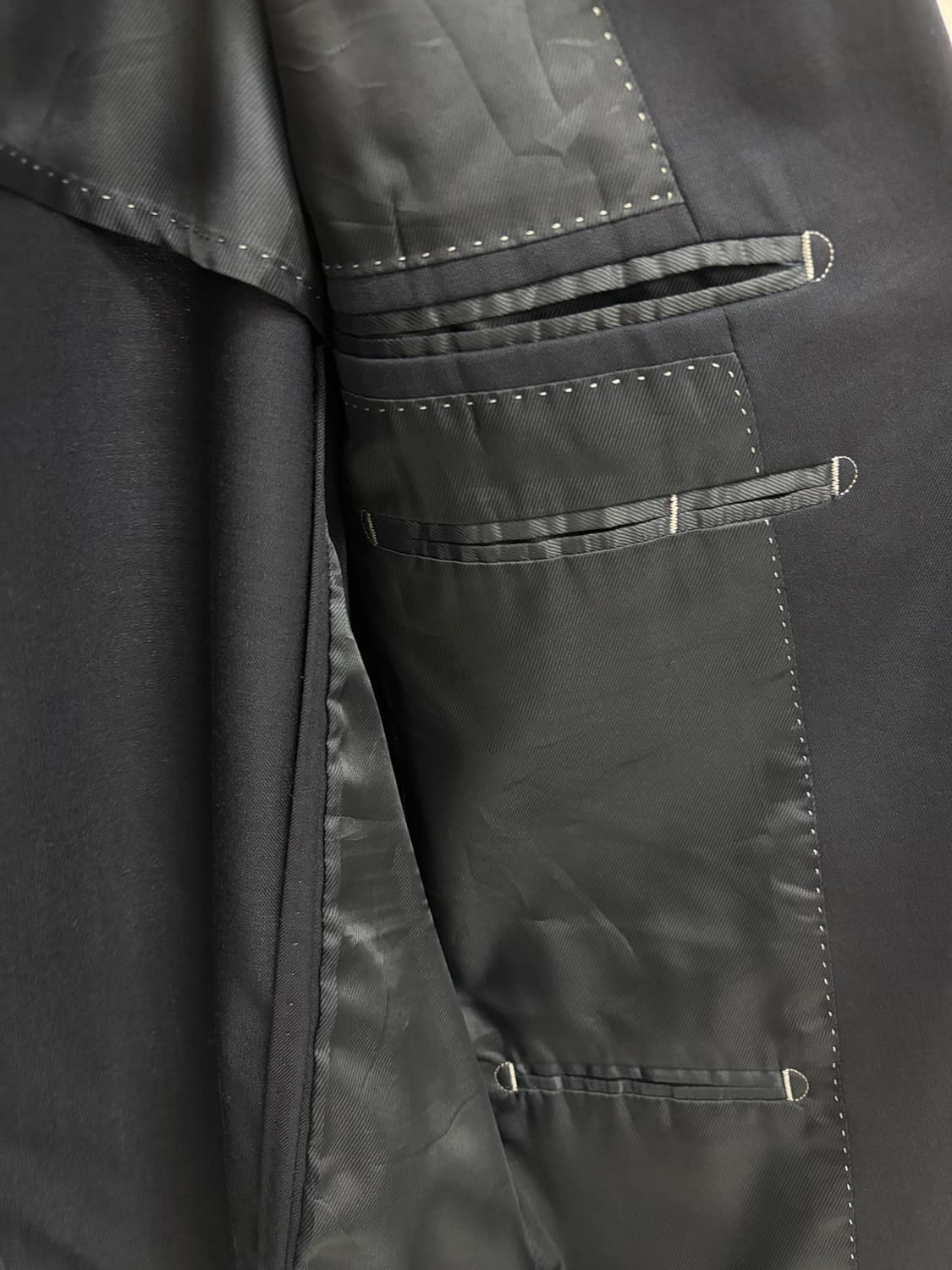 빈티지 네이비 울 블레이저 자켓 상품이미지8