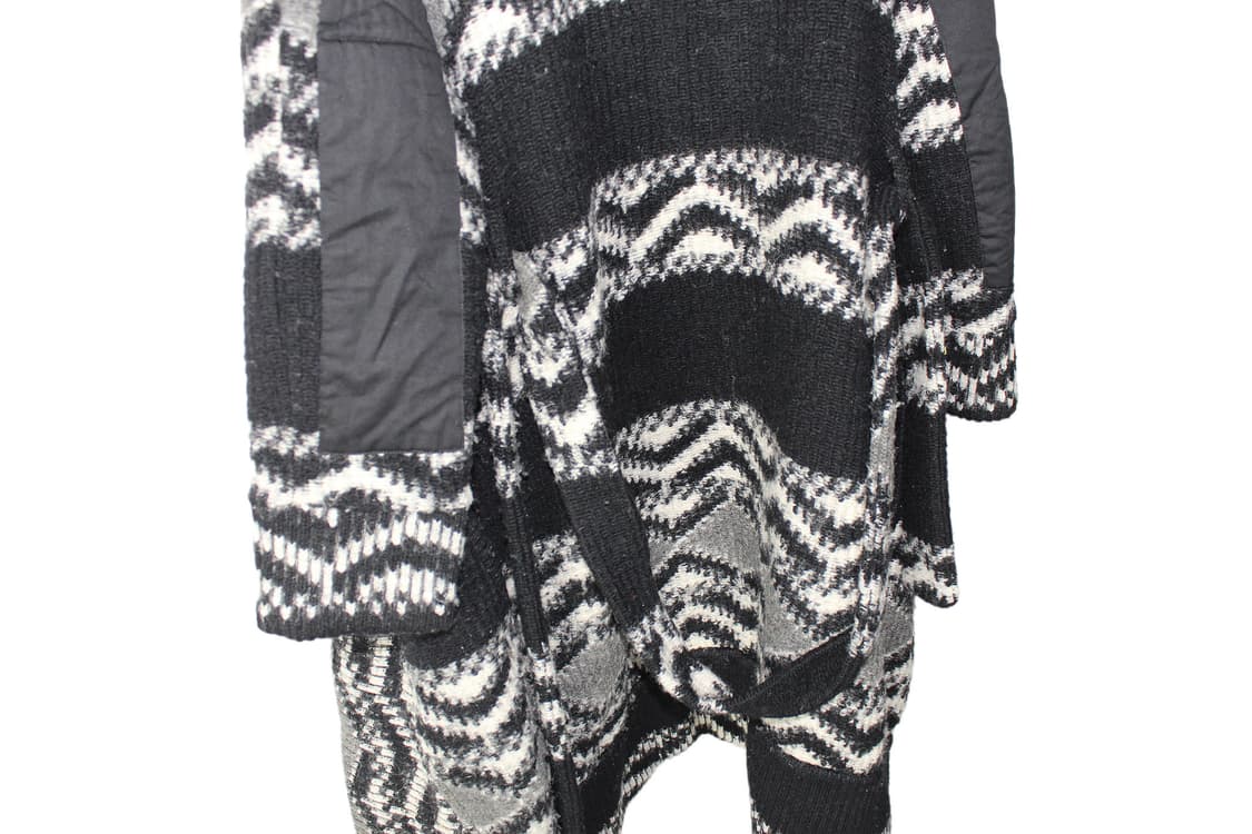 디젤 니트 케이프 후드 가디건 상품이미지7