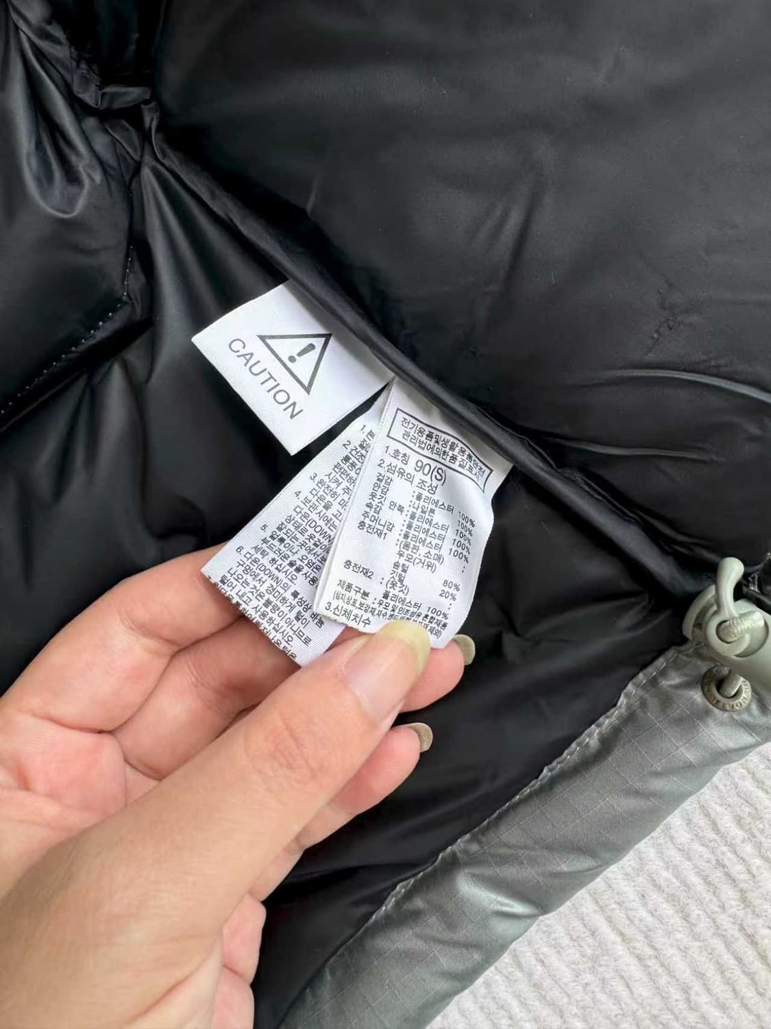 노스페이스 화이트 라벨 노벨티 눕시 다운 자켓 라이트 카키 NJ1DN50 상품이미지7