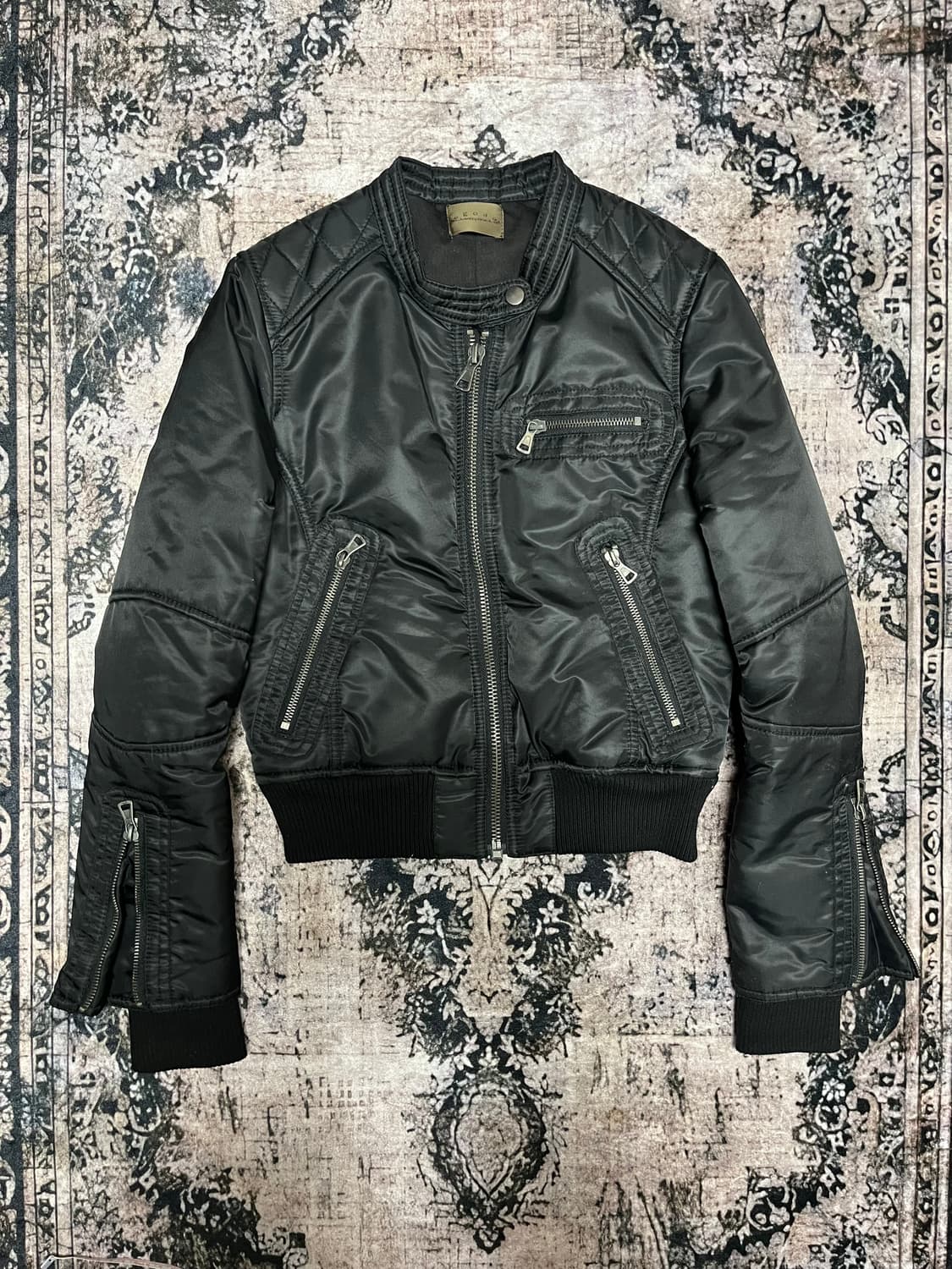 00s g.o.a 고아 크롭 라이더 봄버 자켓 상품이미지5