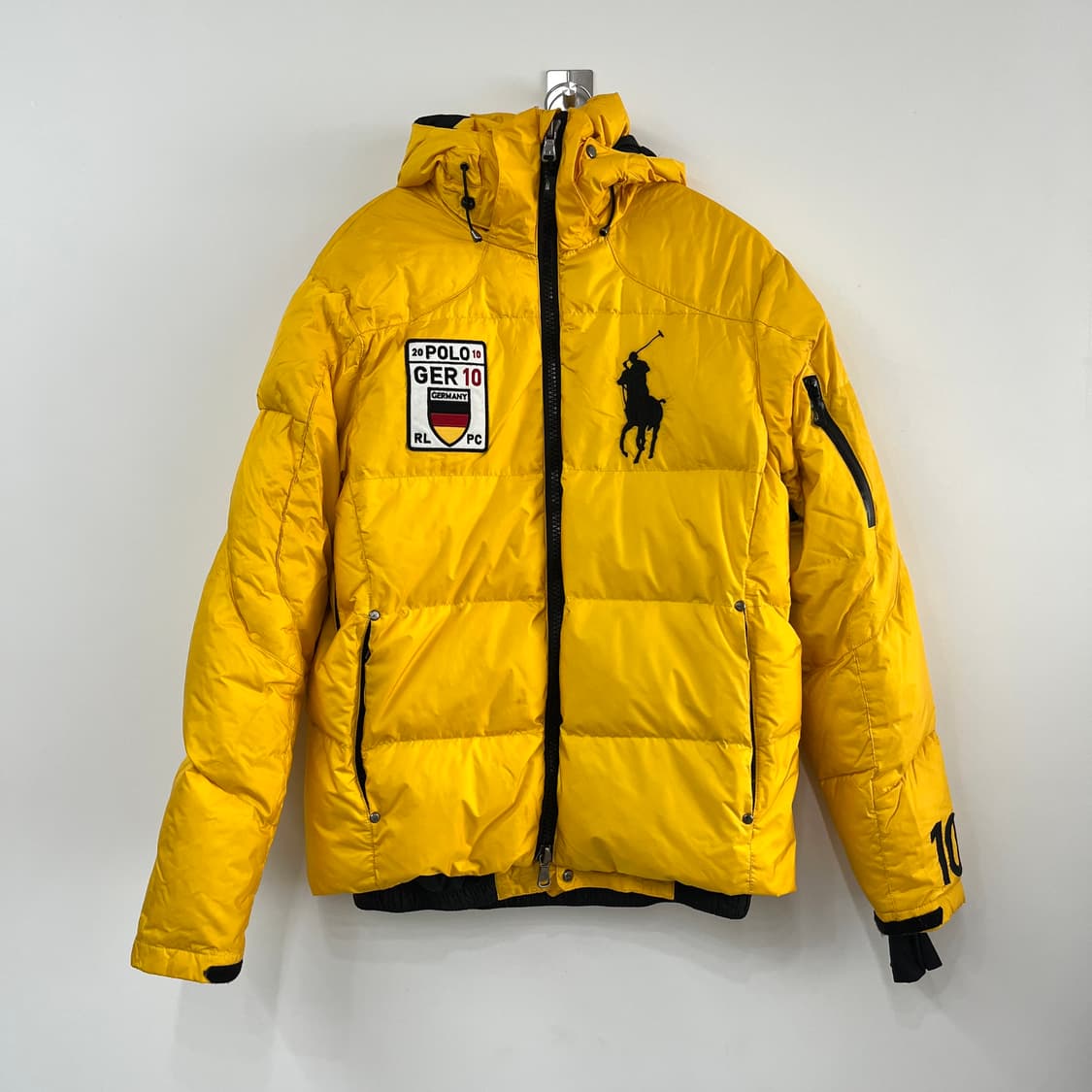 폴로 랄프로렌 빅포니 독일 옐로우 패딩 상품이미지2