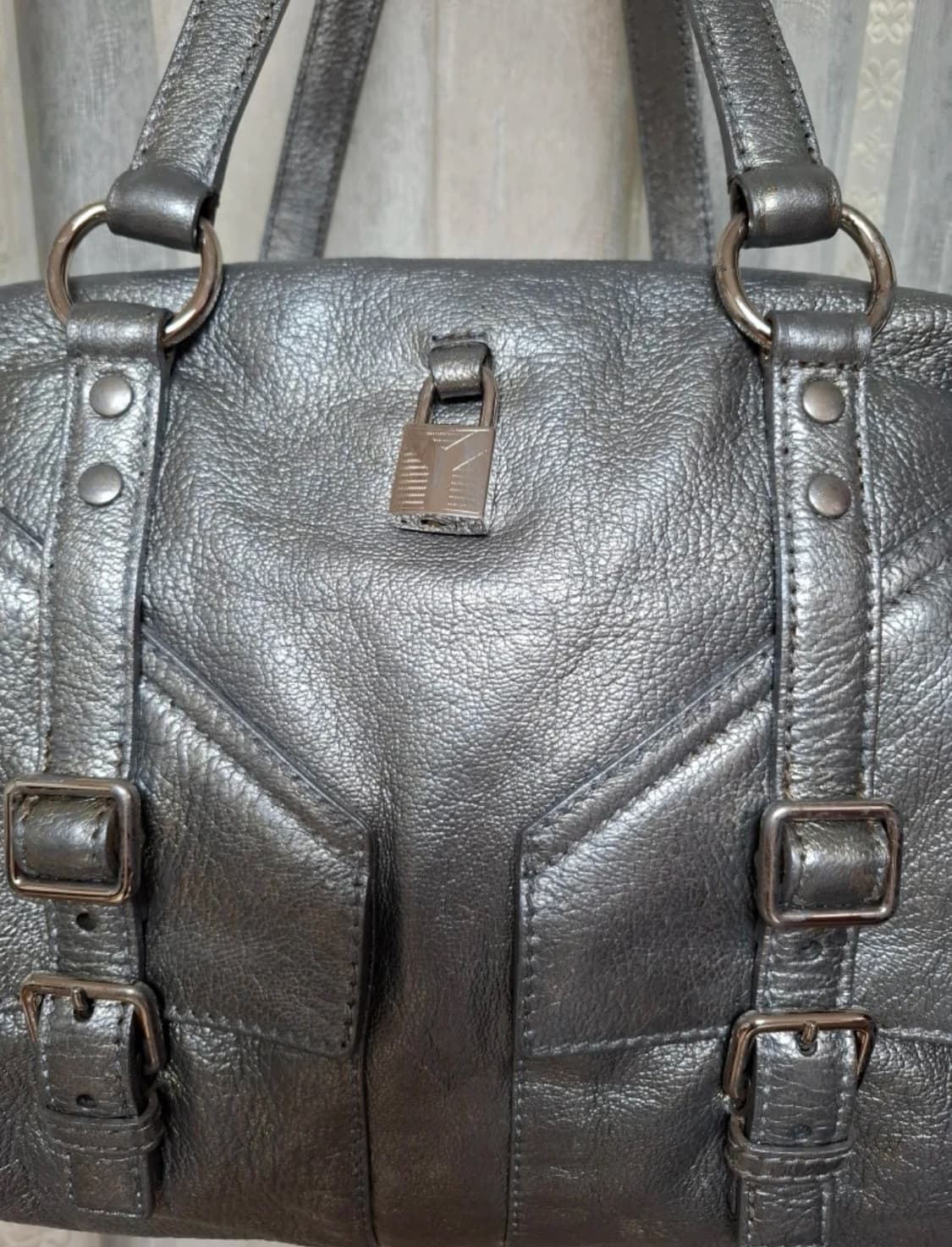 Yves Saint Laurent 생로랑 러버 토트백 상품이미지3