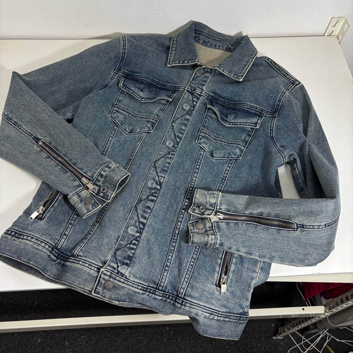 95 주카스페이스 중청 데님자켓 상품이미지1