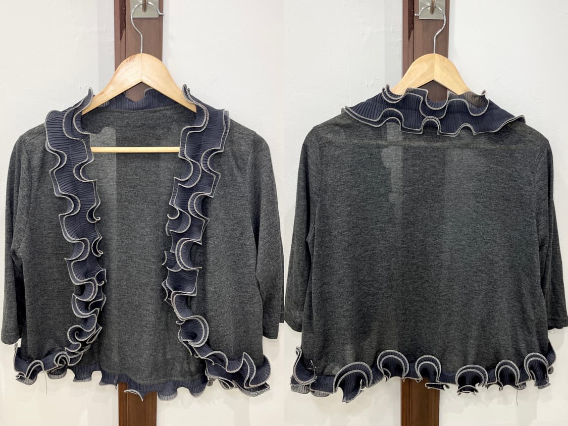 Moonwave Frill Cardigan 상품이미지8