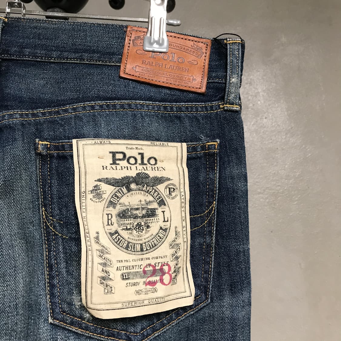 폴로 랄프로렌 데님 팬츠 새상품 28 상품이미지5