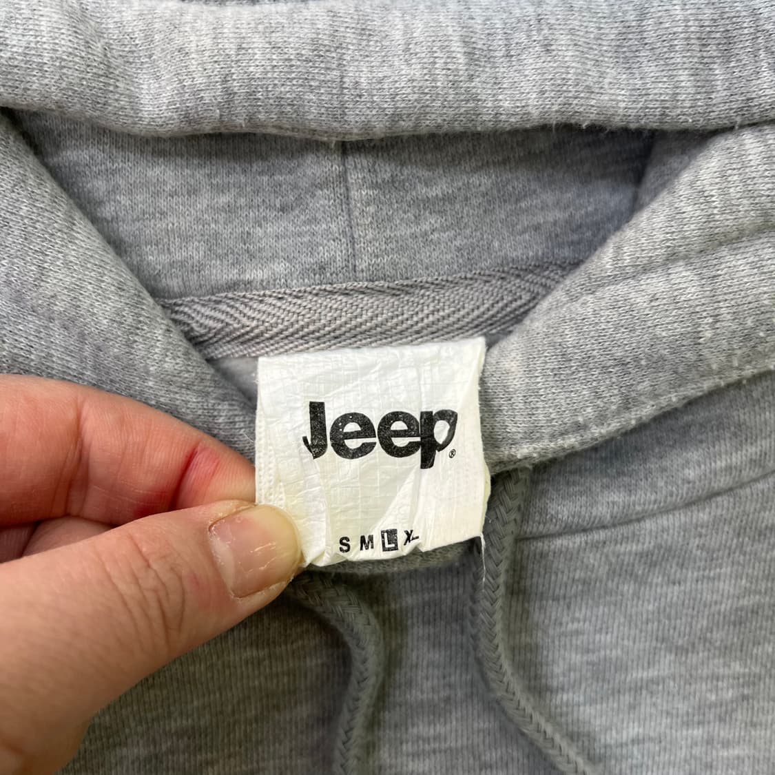 L 지프 긴팔 후드 티셔츠 0319M 상품이미지2