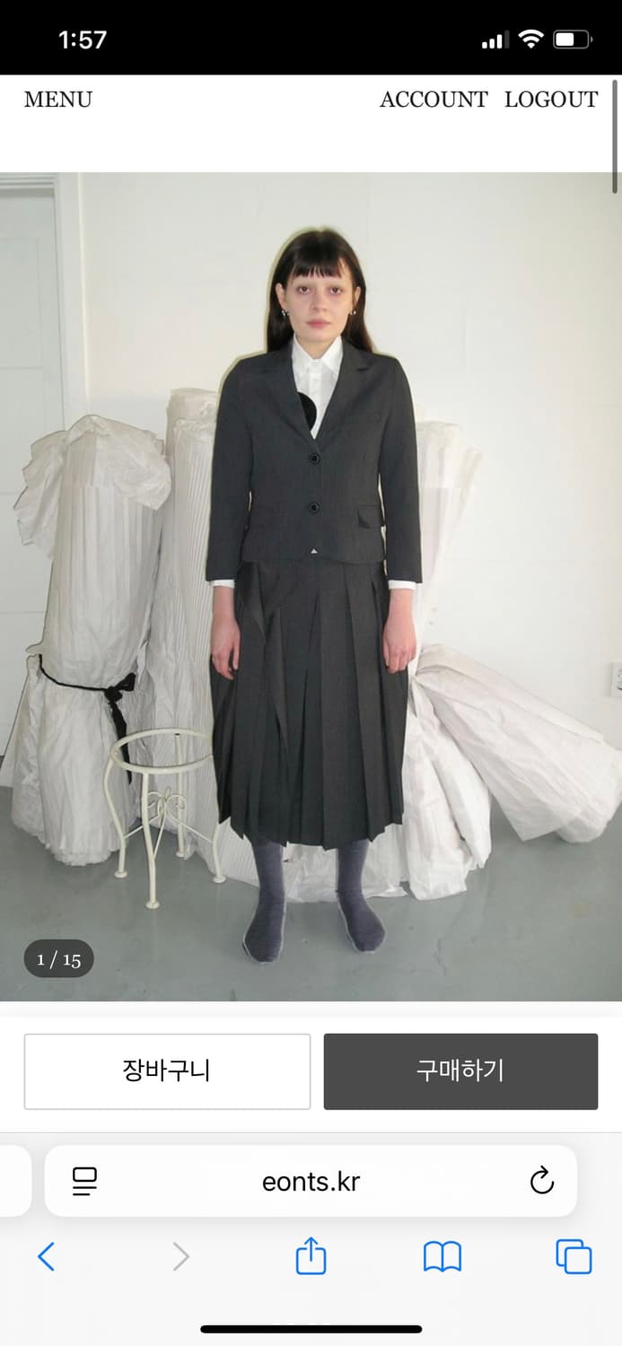 애옹쓰 O patch jacket 상품이미지1