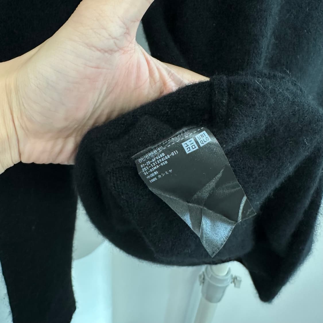 유니클로 캐시미어 100% 니트 상품이미지6