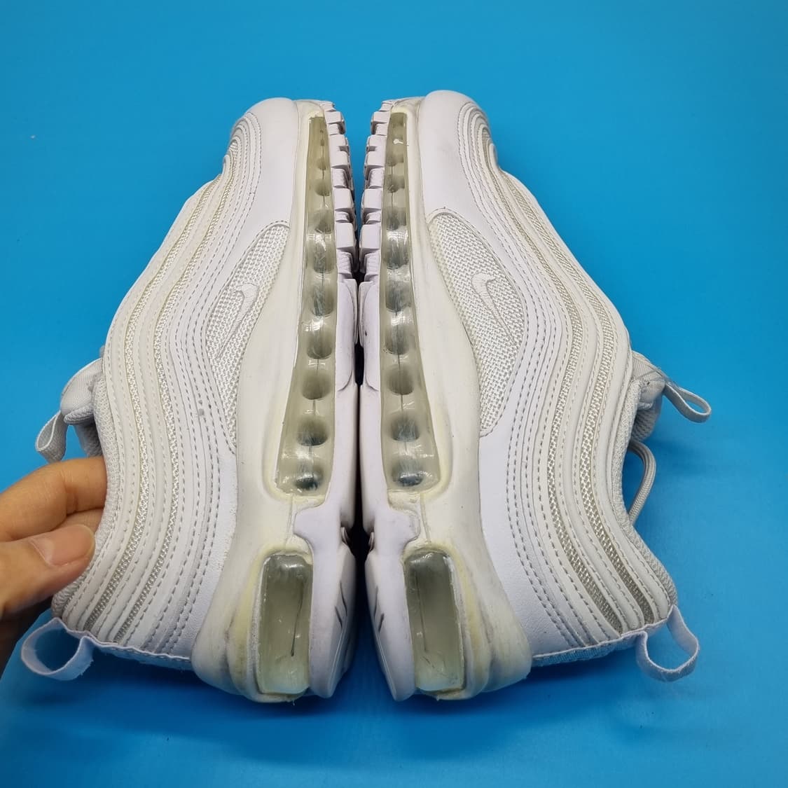 나이키 에어맥스 97 화이트 여성운동화230  상품이미지5