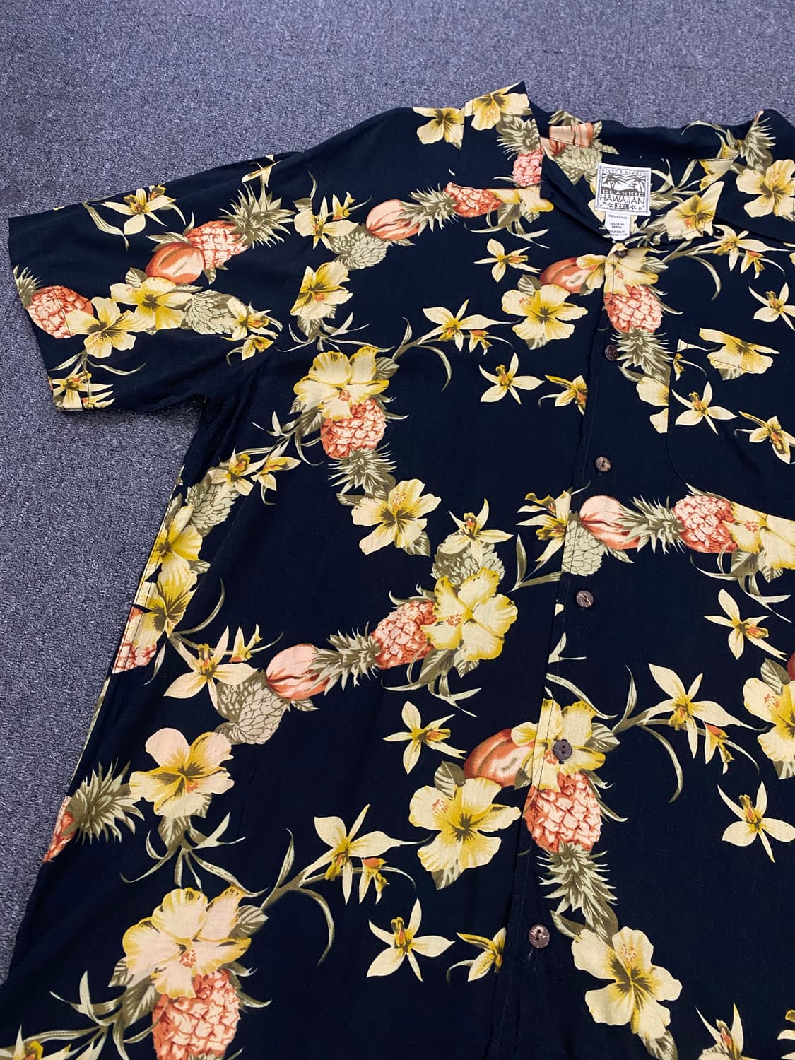 빈티지 하와이안 반팔 셔츠 상품이미지4