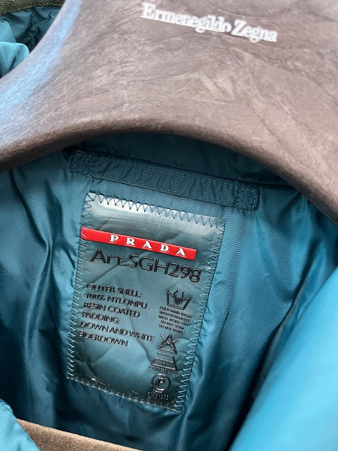 95) 프라다 카키 다운패딩  상품이미지8