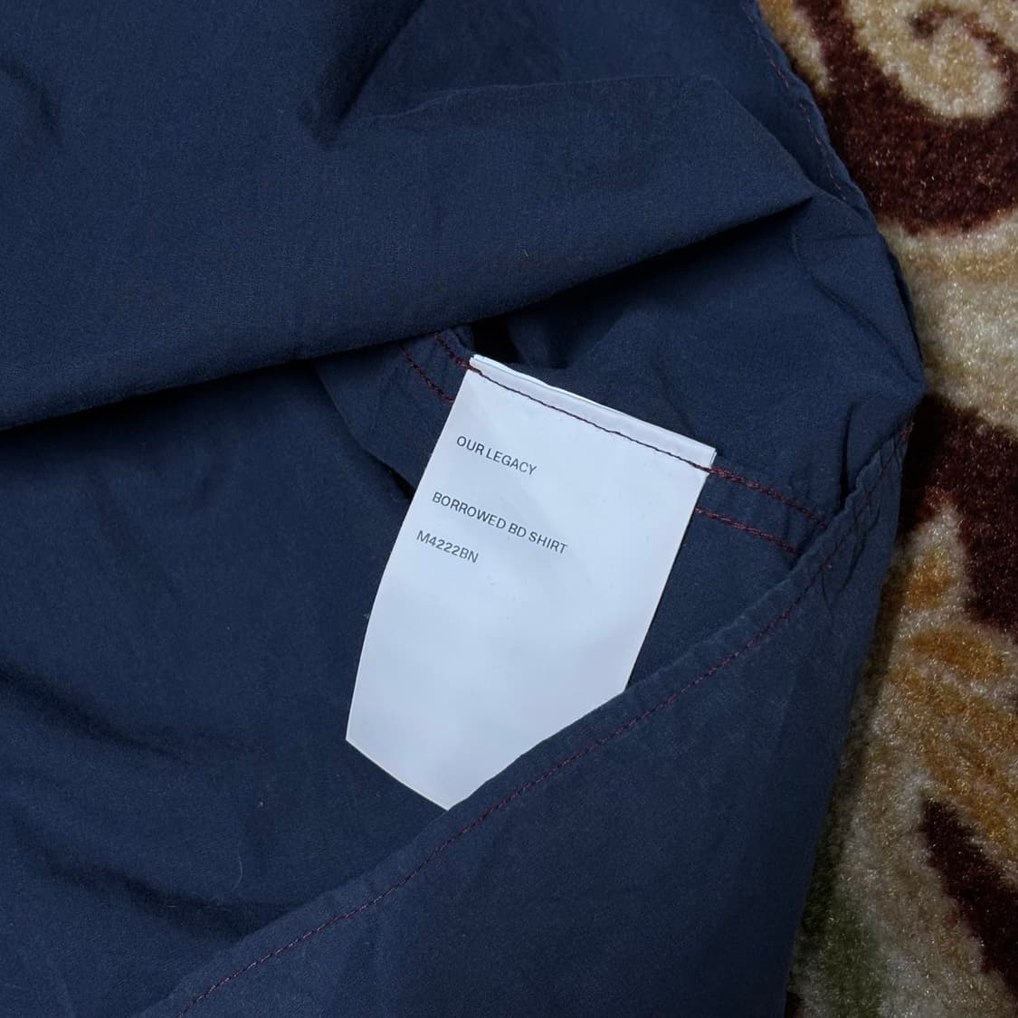 Our Legacy Borrowed BD Shirt (48) 상품이미지4